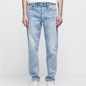 Rag & Bone Fit 2 Slim Flynn Blue Light Wash Denim Jeans 31W 30L